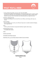 Sophia Vest Sewing Pattern US0-16/UK4-20